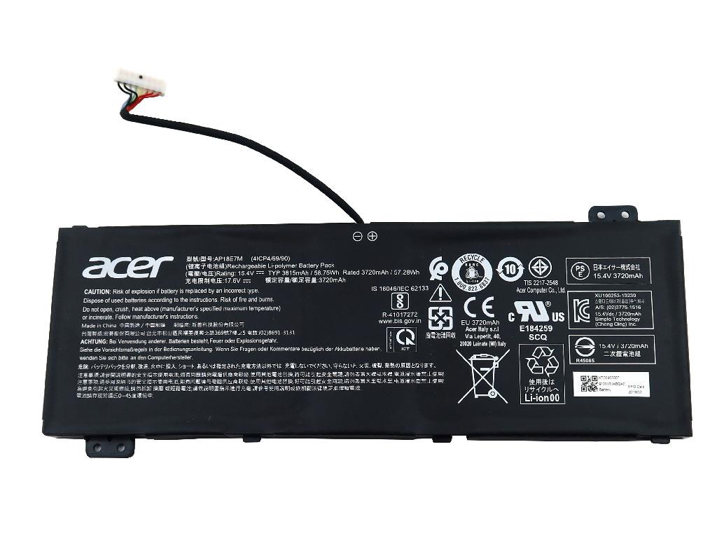 15.4V 58.75Wh Acer Nitro 7 AN715-51-752B Battery