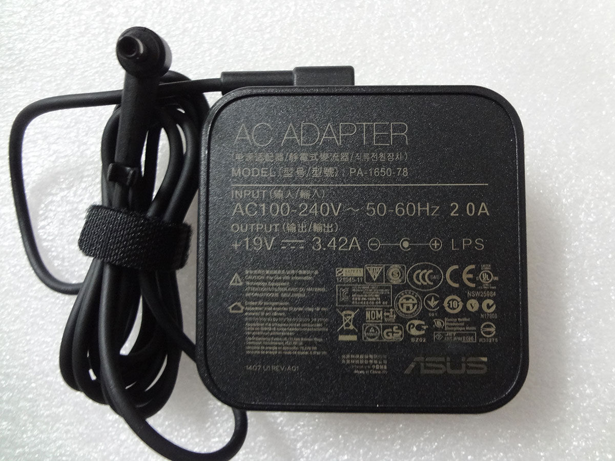 65W Asus Pro PU500CA-XO016X Charger AC Adapter