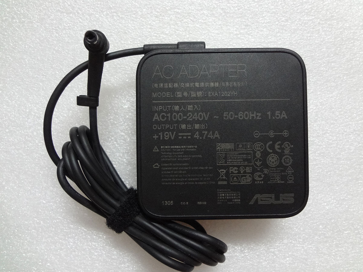 90W Asus K75VM-TY024V K75VM-TY027 AC Power Adapter Charger