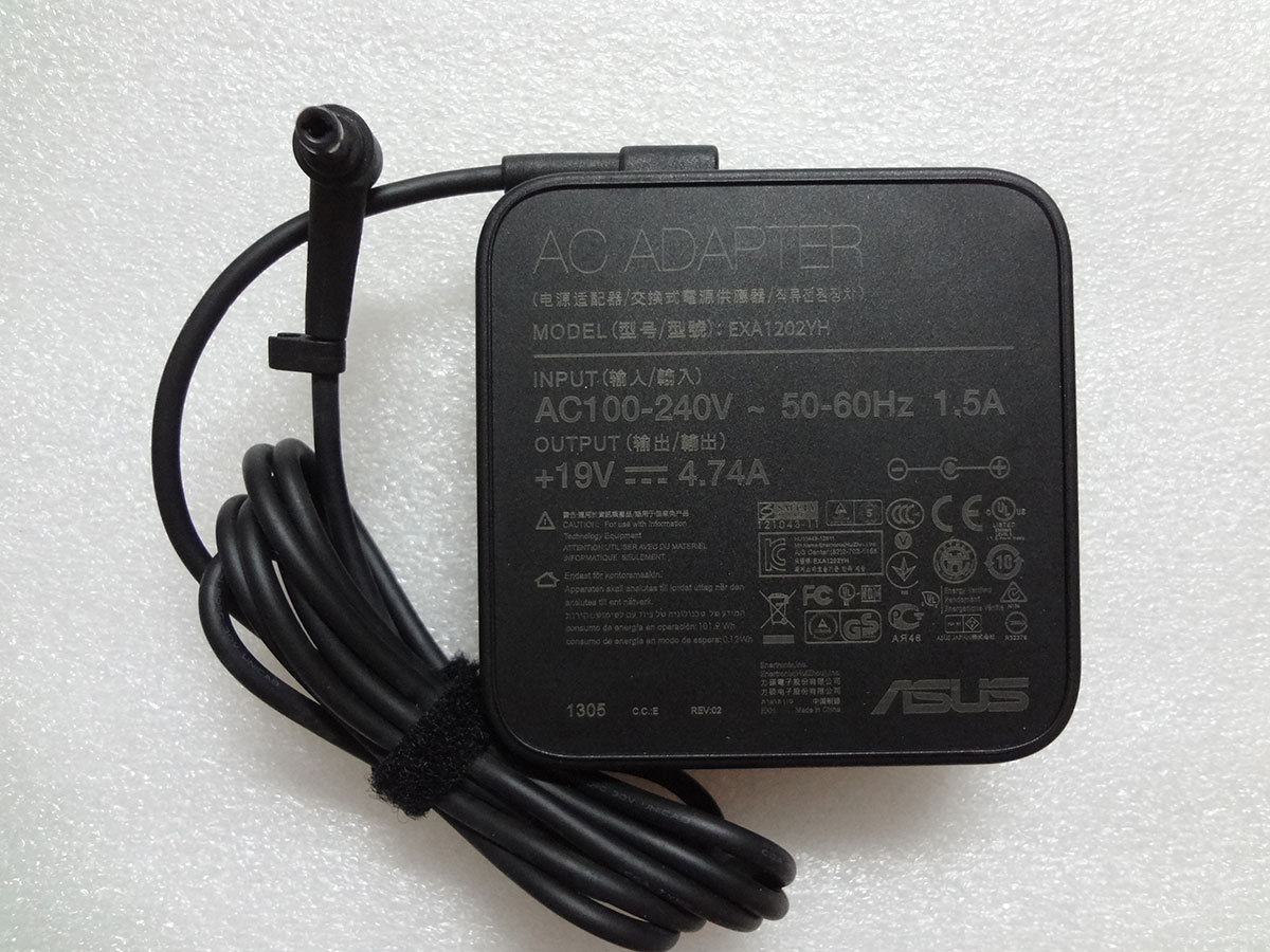 90W Asus K75VM-TY086V K75VM-TY090V AC Power Adapter Charger