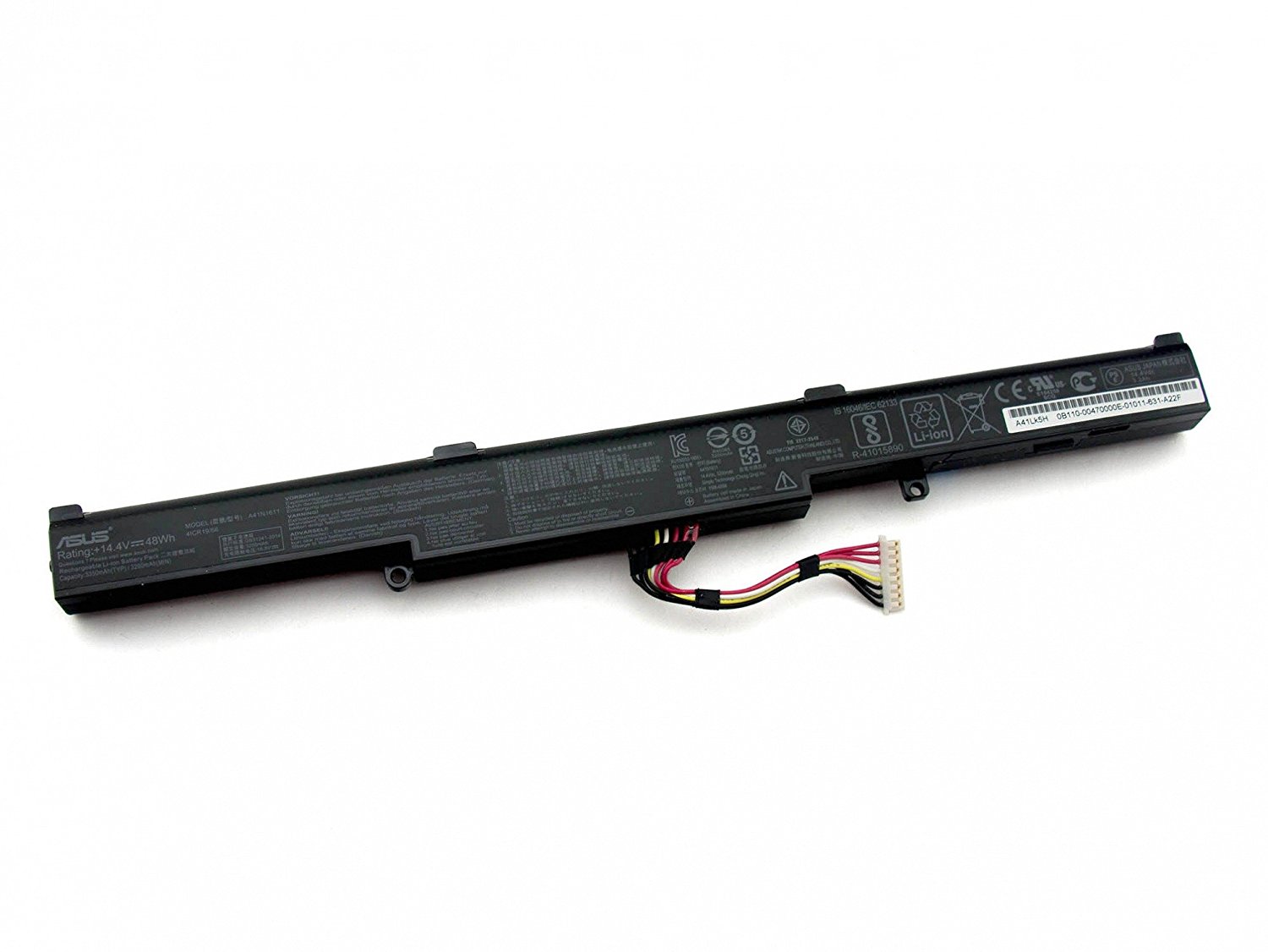 Original Asus FX553VD-DM752T Battery 14.4V 48Wh
