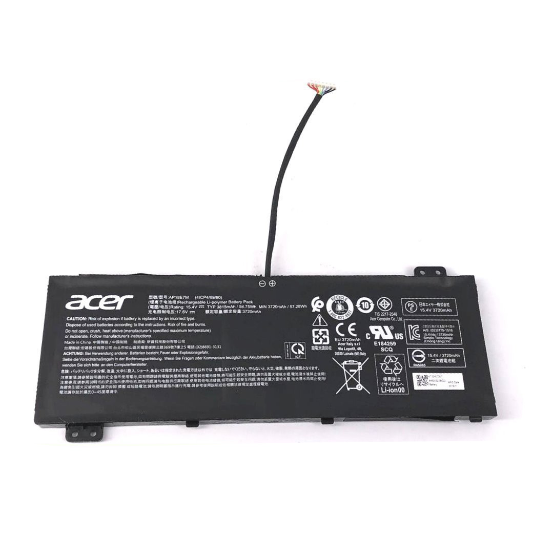 58.75Wh Acer AP18E7M Triton 300 PT315-51 PH317-53 A715-74G Battery
