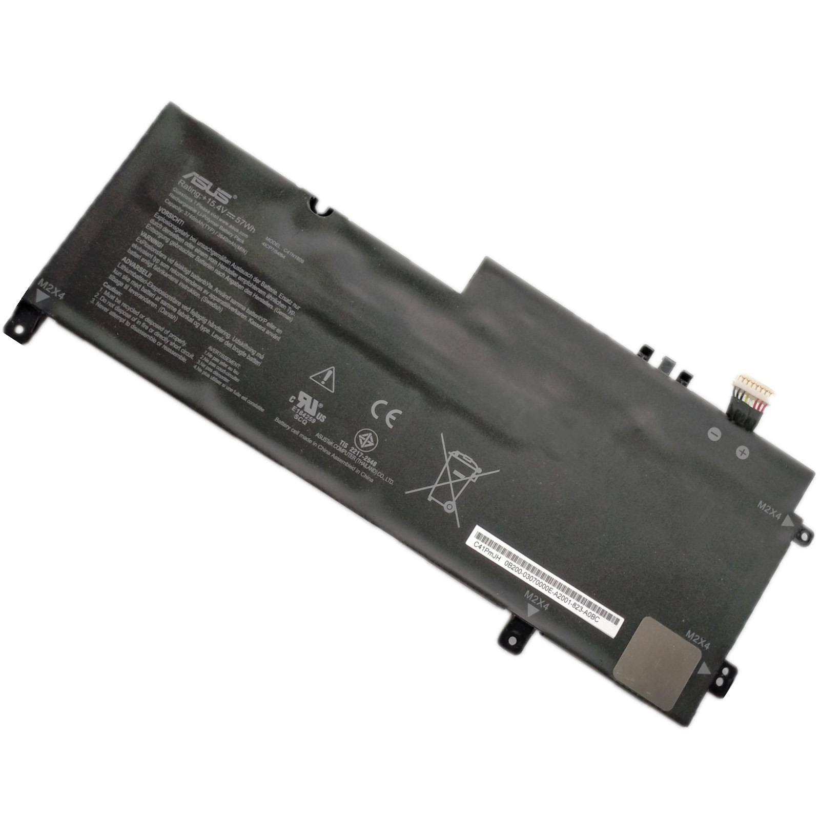 15.4V 57Wh Asus UX562FD-A1017T UX562FD-A1018T Battery