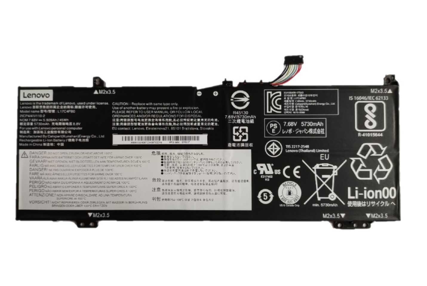 45Wh Lenovo IdeaPad 530S-14ARR 530S-14IKB 530S-15IKB Battery