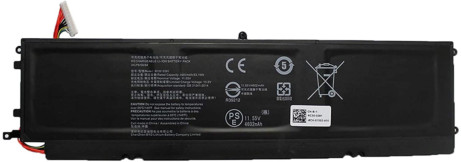 53.1Wh Razer Blade Stealth 2019 Battery [CB-RC30-0281-7]