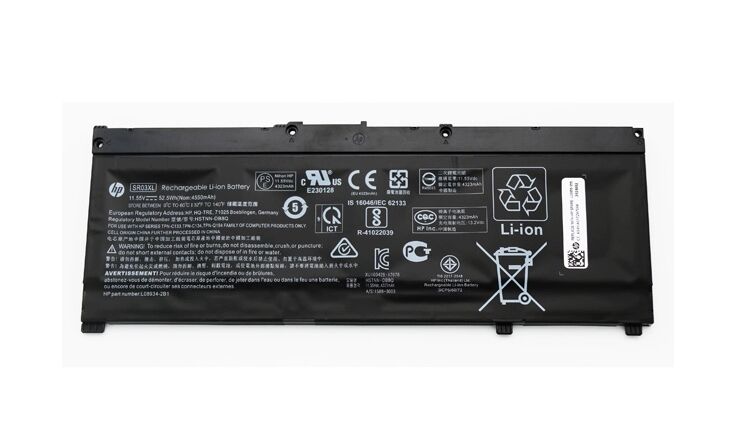 HP Gaming Pavilion 17-cd0071nf 17-cd0072nb Battery 52.5Wh