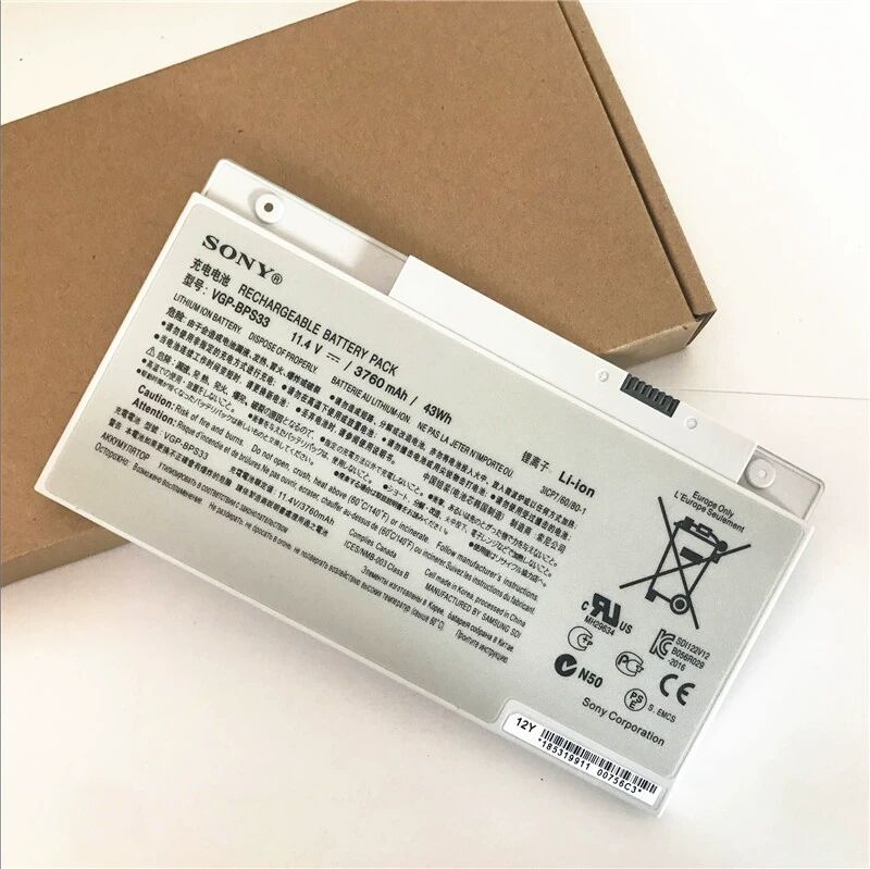 new Sony SVT14126CXS SVT141290X Battery 11.4V 43Wh