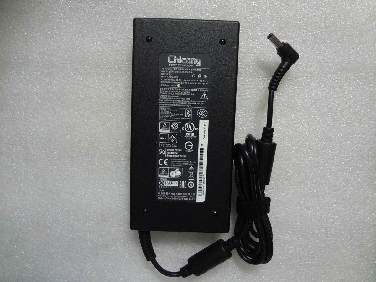 180W Chicony ADP-180NB BC AC Adapter Charger Power Supply