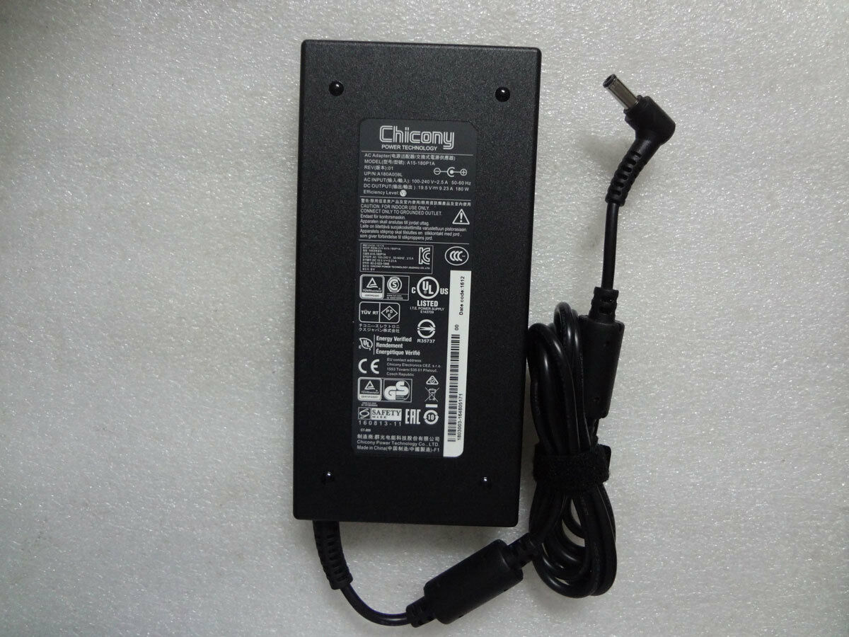 180W MSI WS63 8SL AC Adapter Charger Power Supply