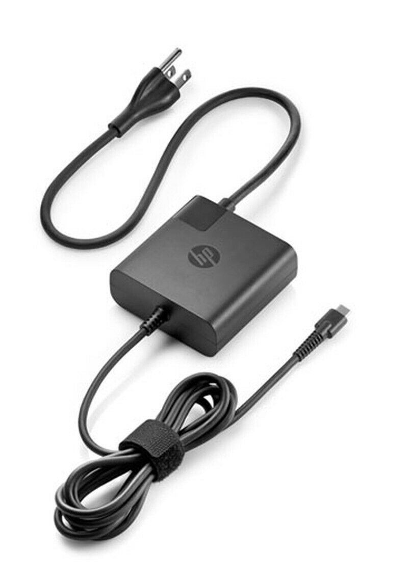 45W USB-C HP Chromebook x360 14b-ca0025cl Charger AC Adapter