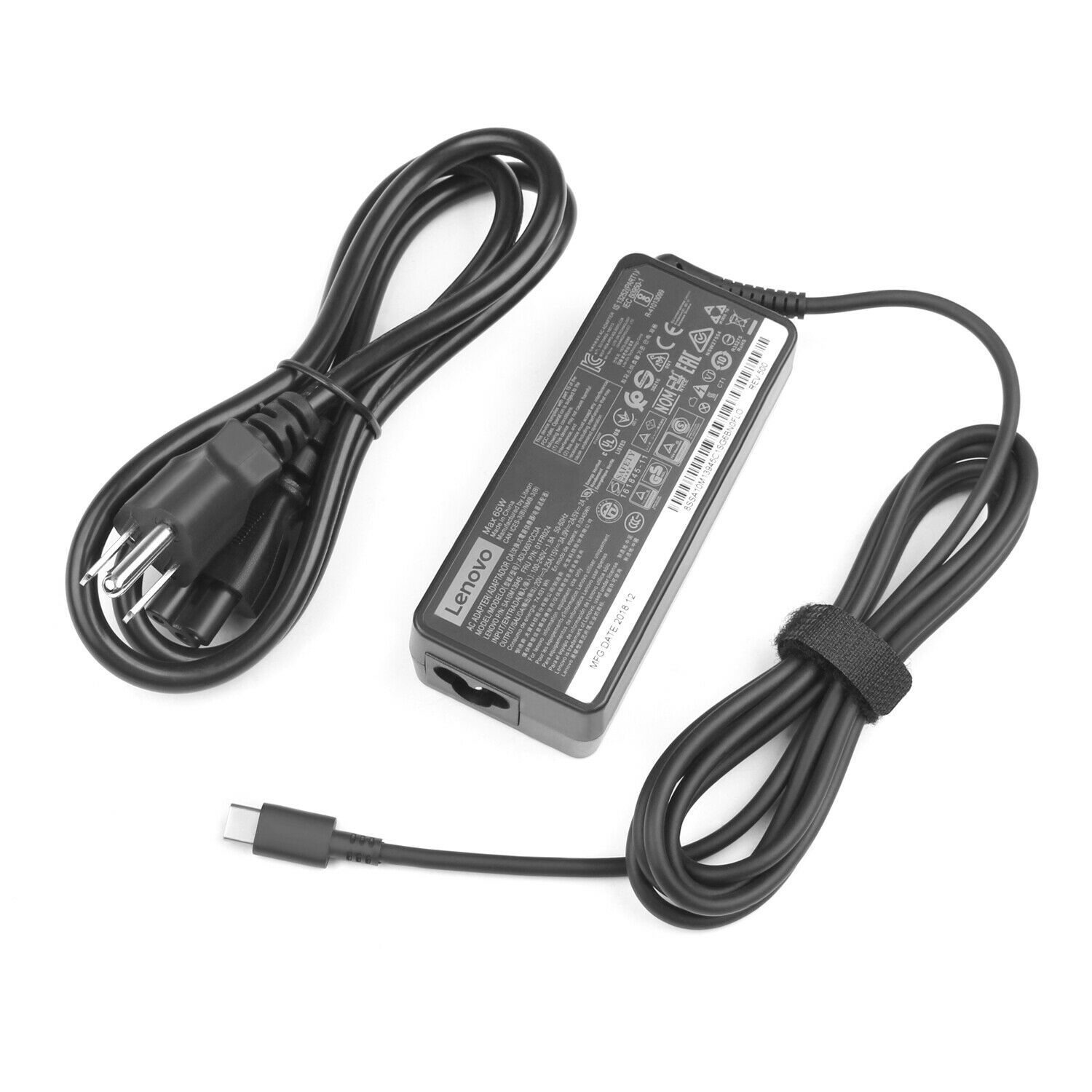 65W Lenovo Thinkpad T590 20n40027us 20n40026us 20n40025us Charger