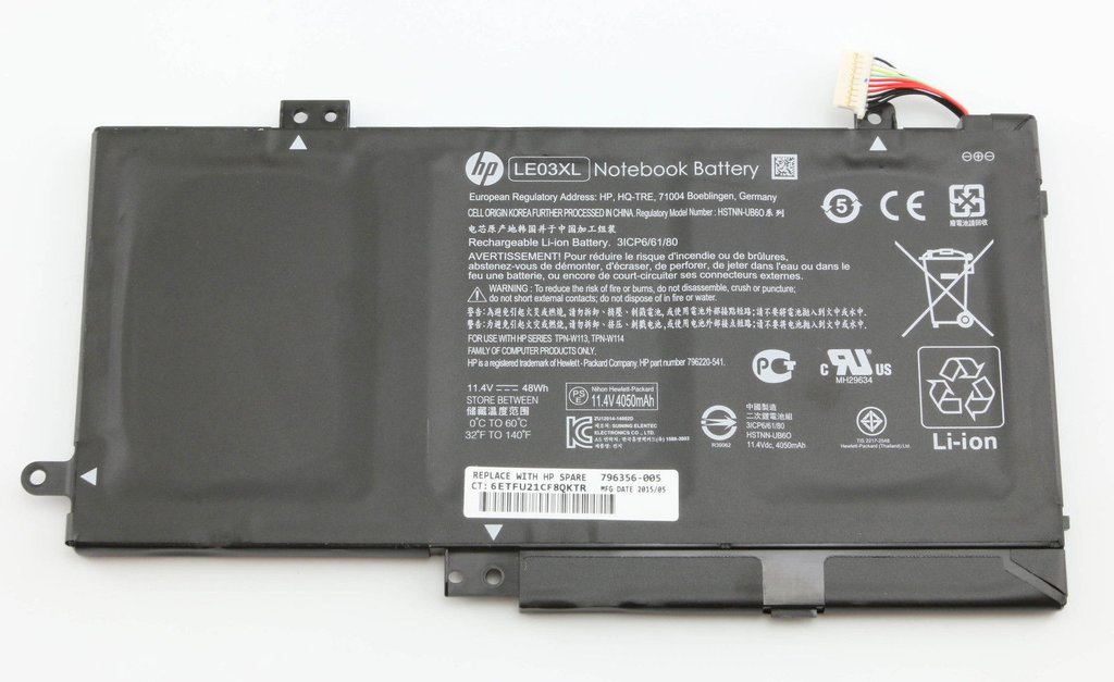 48Wh HP Pavilion x360 13t-S000 L5P21AV Battery 11.4V