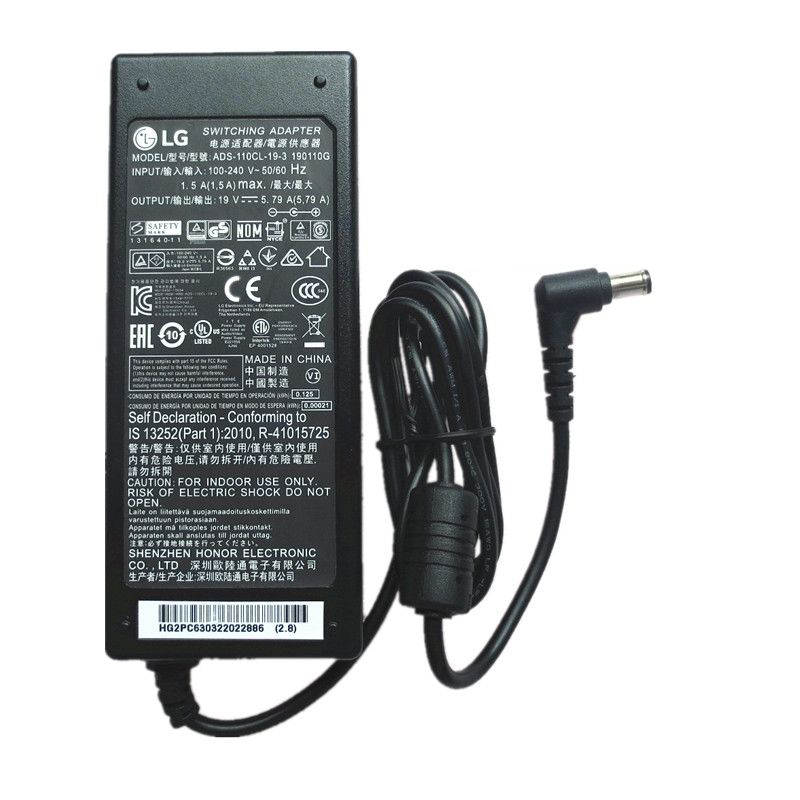 110W LG HU10634-1100 PROJECTOR POWER Charger AC Adapter