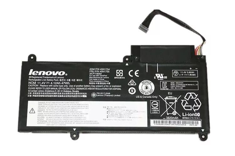4.12Ah 47Wh Lenovo ThinkPad E450 20DCA01LCD Battery