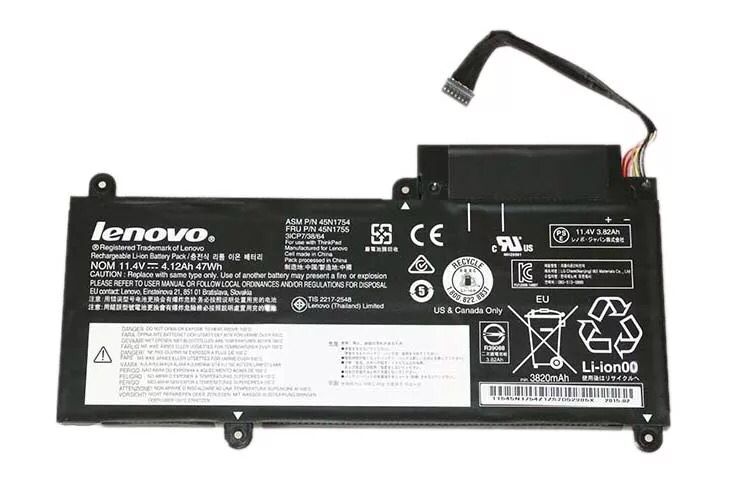 4.12Ah 47Wh Lenovo ThinkPad E450c 20EHA00XCD Battery