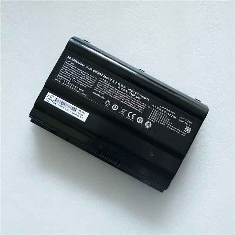 Original 82Wh Clevo P750BAT-8 6-87-P750S-4273 Battery 14.8V 5400mAh