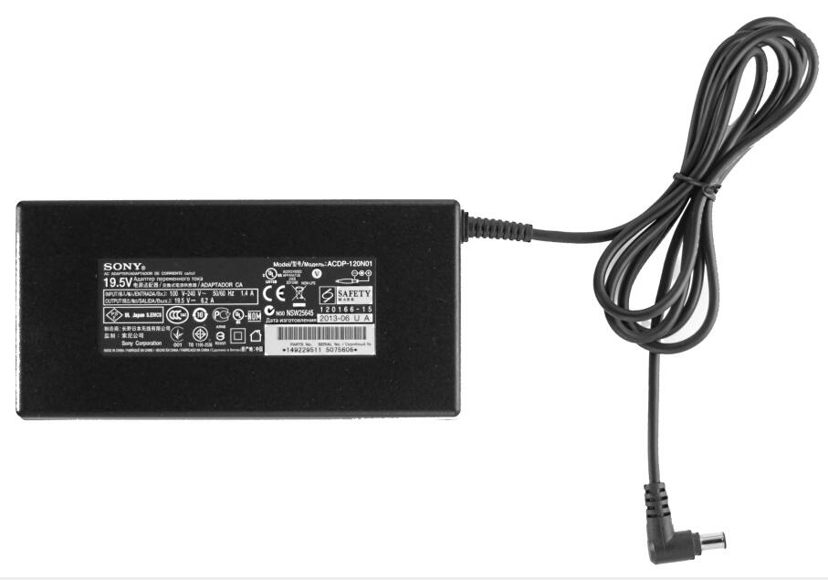 120W Sony Vaio pcg-232l pcg-252l AC Power Adapter Charger