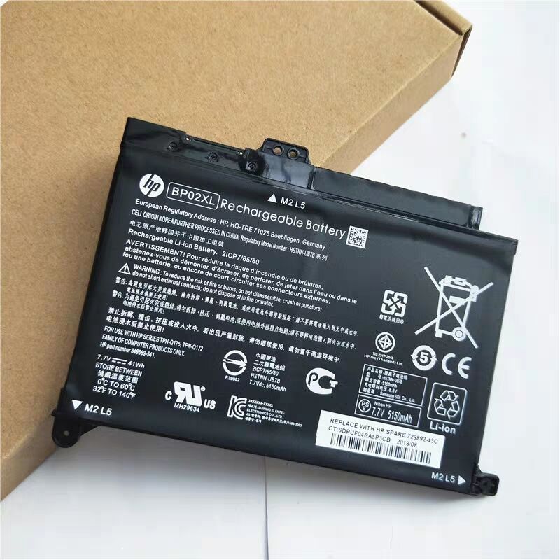 Original HP Pavilion 15-au011ng 15-au012nd Battery 2-cell 41Wh