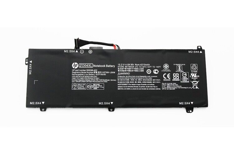 64Wh HP ZO04XL Battery