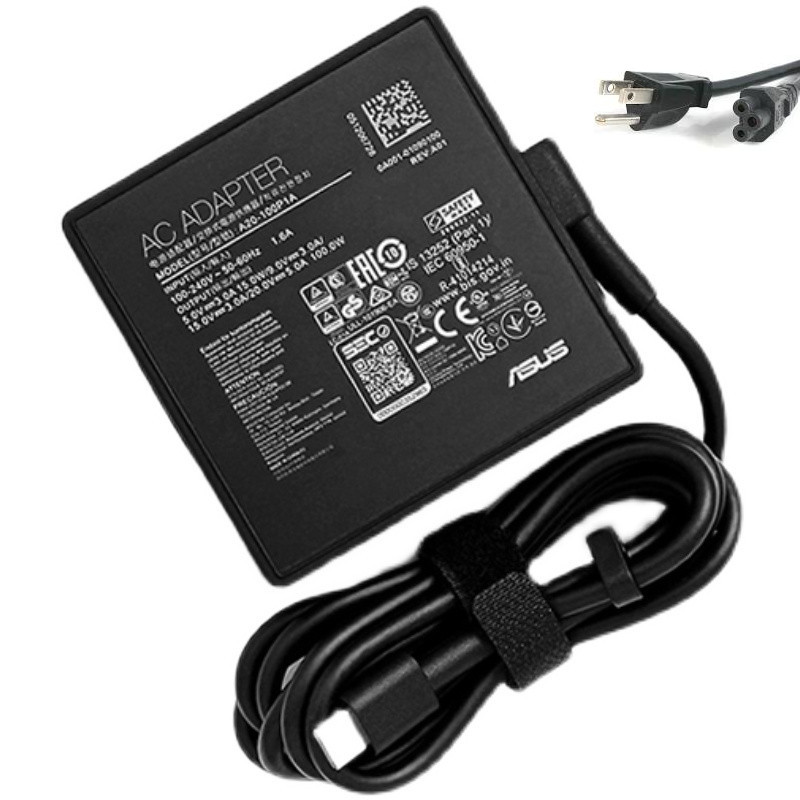 100W USB-C Adapter Asus G713I G713IC G713IE G713IH G713IM G713IR Charger Power Cord