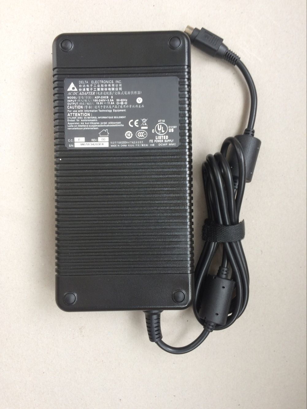 230W MSI GT80S 6QF-091NL Titan SLI Charger AC Adapter Power Supply