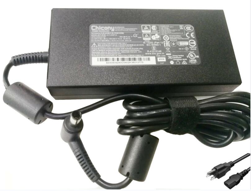 230W MSI GE75 Raider 10SFS-412FR AC Adapter Charger Power Cord