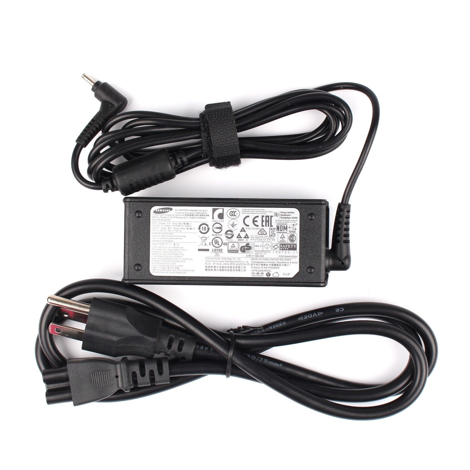 40W Samsung ATIV Book 9 Lite NP915S3G-K01US NP915S3G-K02US AC Adapter