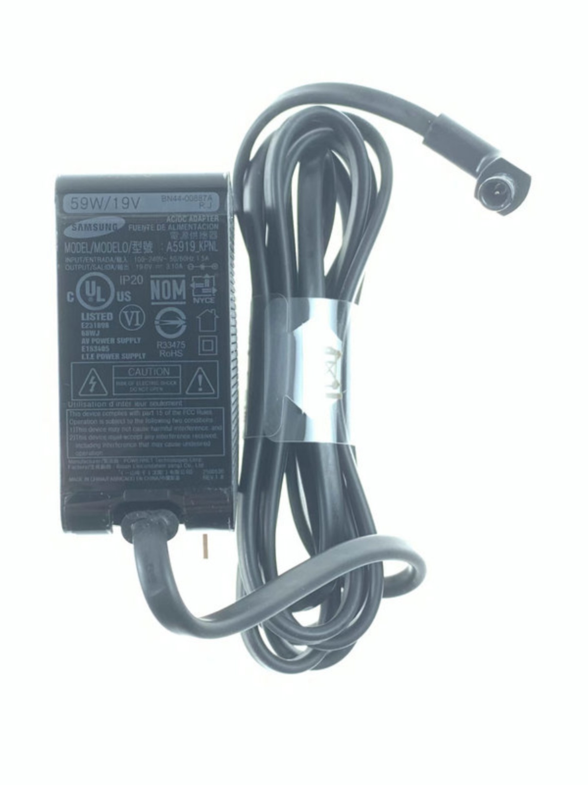 59W Samsung LU32J590UQNXZA U32J590UQN AC Adapter Charger Power Supply