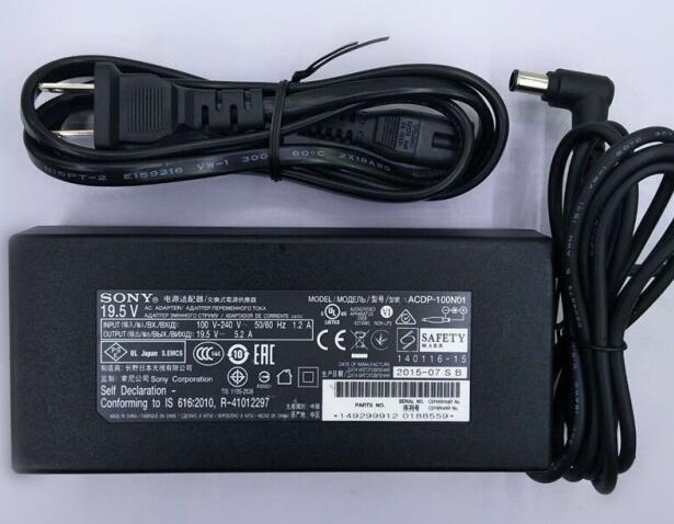 19.5V 5.2A Sony Vaio PCG-FRV27 AC Adapter Power Charger